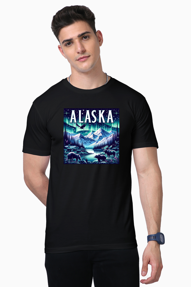 Alaska Black T-Shirt
