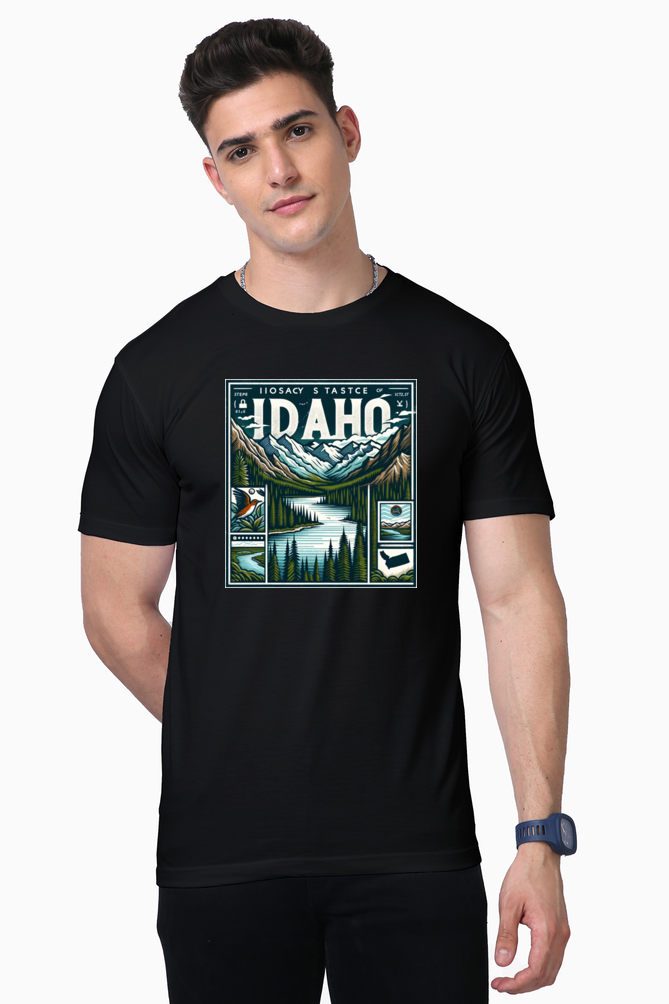 Idaho Black T-shirt