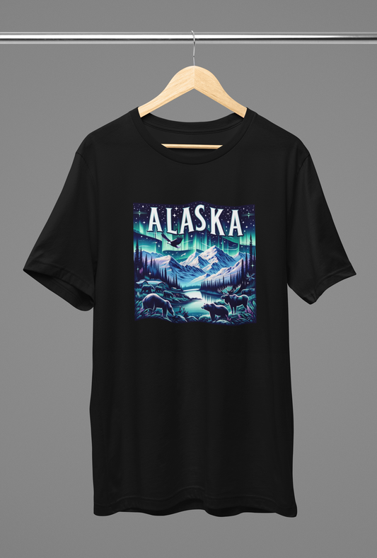 Alaska Black Oversized T-Shirt