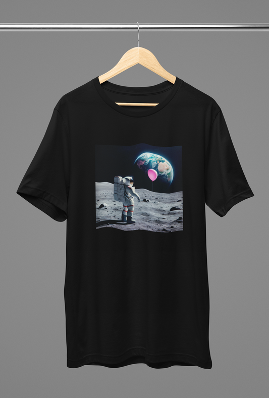 Astronaut on the Moon Oversized T-Shirt
