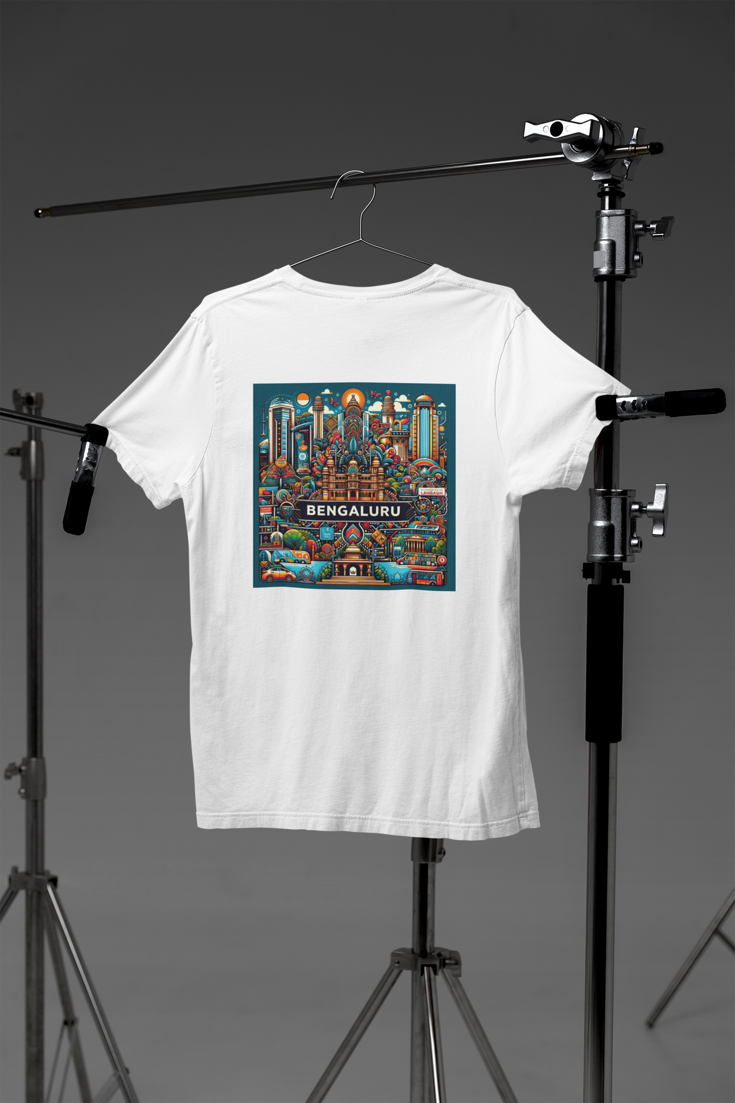 Bengaluru White T-Shirt