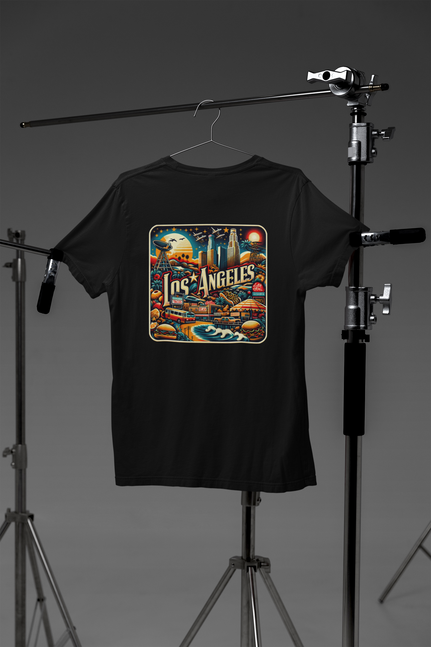 Los Angeles Black T-shirt