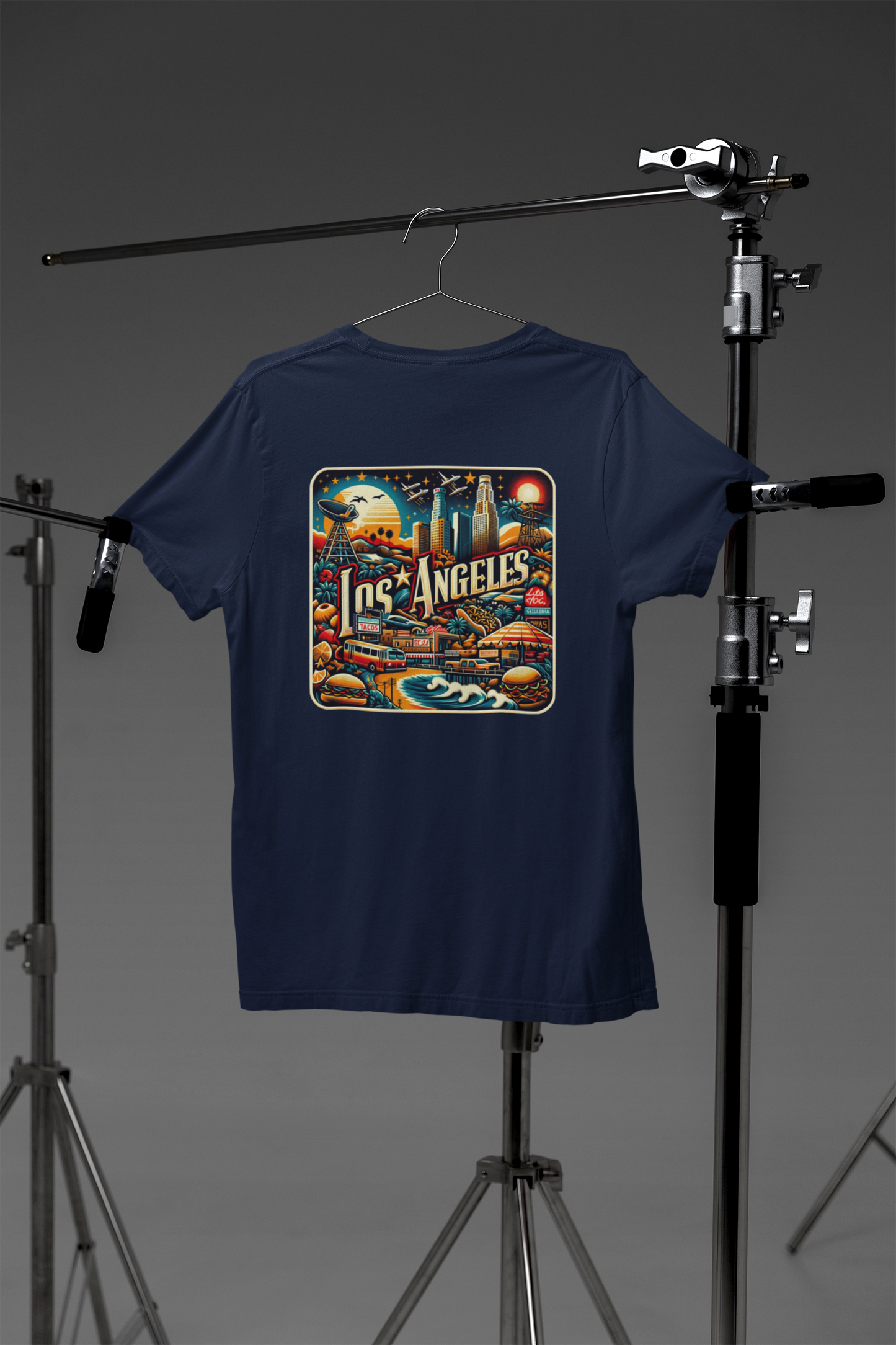 Los Angeles Navy Blue T-shirt