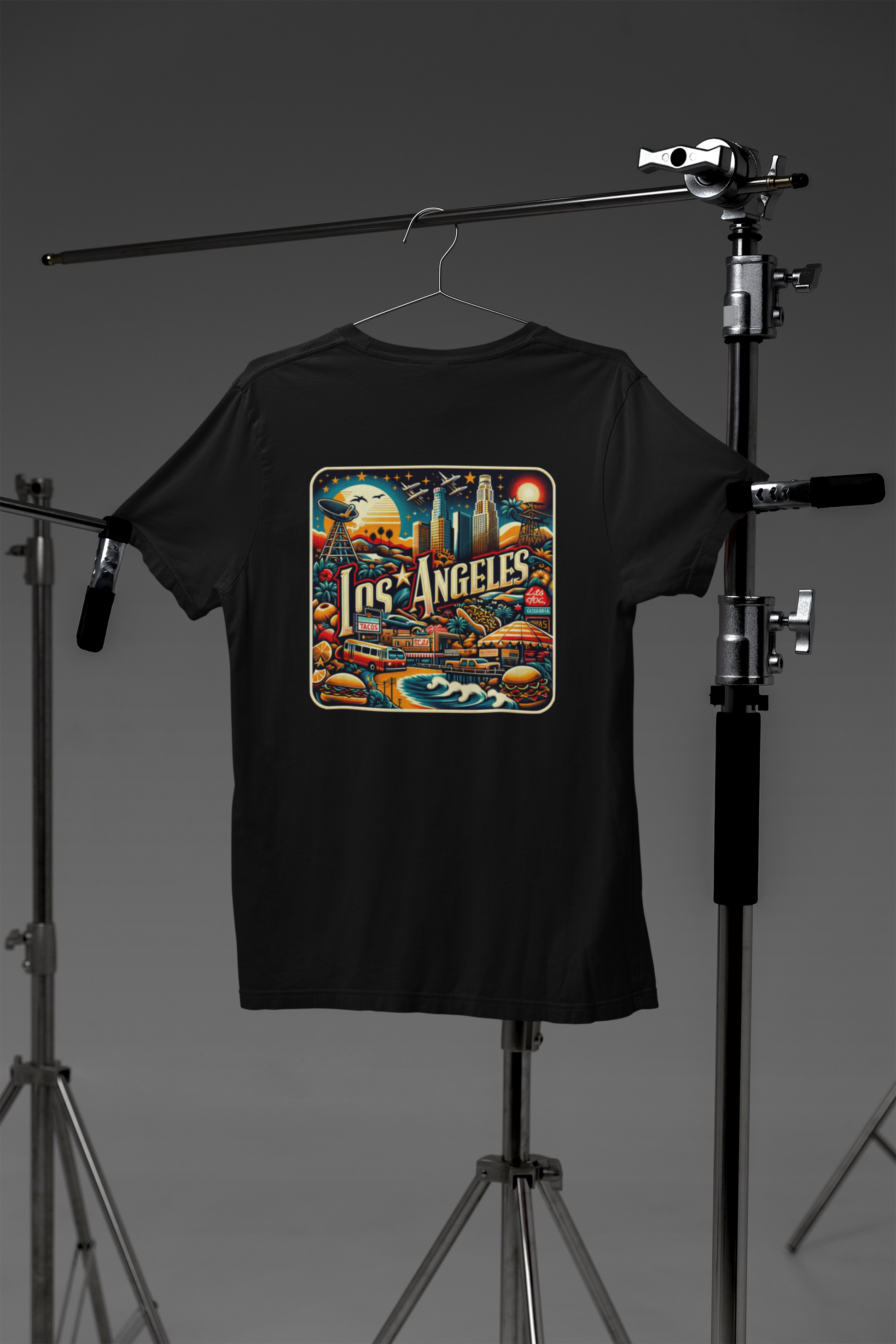 Los Angeles Black T-shirt