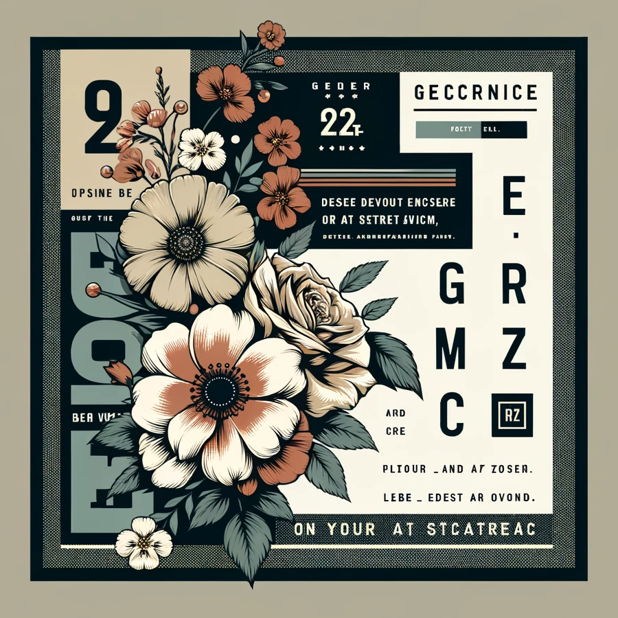 Vintage Blossom Design